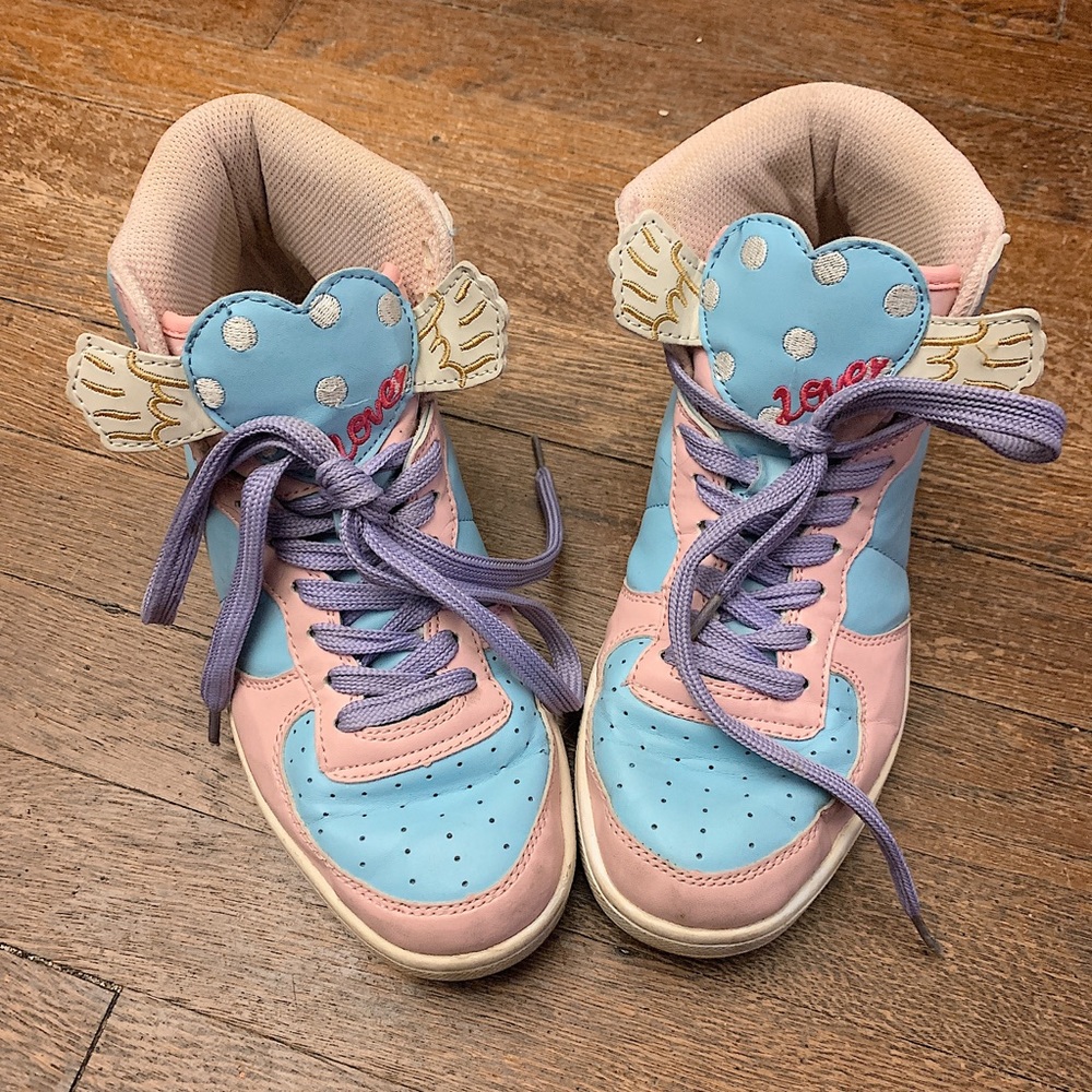 swimmer kawaii harujuku tennis shoes